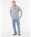 RIP CURL CRESCENT ZIP THRU - GREY MARLE