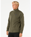 RIP CURL CRESCENT ZIP THRU - DARK OLIVE