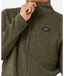 RIP CURL CRESCENT ZIP THRU - DARK OLIVE