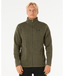 RIP CURL CRESCENT ZIP THRU - DARK OLIVE