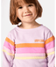 RIP CURL GIRL SURF REVIVAL CREW - LIGHT PURPLE