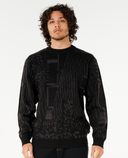 ARCHIVE KNIT CREW - BLACK