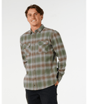 RIP CURL COUNT FLANNEL SHIRT - DARK OLIVE