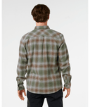 RIP CURL COUNT FLANNEL SHIRT - DARK OLIVE