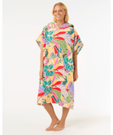 RIP CURL MIXED HOODED TOWEL - DARK CHOCOLATE