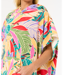 MIXED HOODED TOWEL - DARK CHOCOLATE