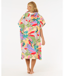 RIP CURL MIXED HOODED TOWEL - DARK CHOCOLATE