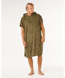 RIP CURL BRAND HOODED TOWEL - OLIVE