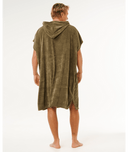 RIP CURL BRAND HOODED TOWEL - OLIVE