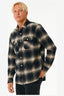 RIP CURL COUNT FLANNEL SHIRT - TAUPE