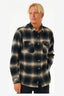 RIP CURL COUNT FLANNEL SHIRT - TAUPE