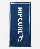 RIP CURL BRAND LOGO TOWEL - LIGHT NAVY