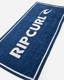 RIP CURL BRAND LOGO TOWEL - LIGHT NAVY