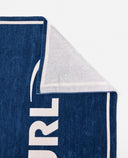 RIP CURL BRAND LOGO TOWEL - LIGHT NAVY