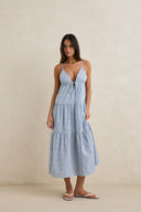 RHYTHM JACI MAXI DRESS - BLUE