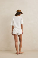 RHYTHM MELIA OVERSIZED T-SHIRT - CHOCOLATE