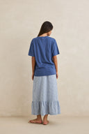 RHYTHM ISLAND OVERSIZED TEE - INDIGO