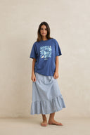 RHYTHM ISLAND OVERSIZED TEE - INDIGO