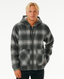 RIP CURL CLASSIC SURF CHECK JACKET - GREY