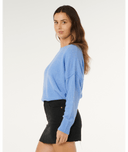 RIP CURL EMILY SWEATER - CORNFLOWER BLUE