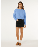 RIP CURL EMILY SWEATER - CORNFLOWER BLUE