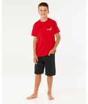 RIP CURL BOYS HYPED UP DENIM WALKSHORT - WASHED BLACK