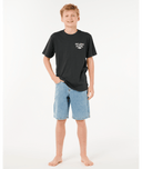 RIP CURL BOYS HYPED UP DENIM WALKSHORT - WASHED BLUE
