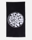RIP CURL LOGOS TOWEL - BLACK