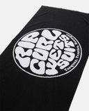 RIP CURL LOGOS TOWEL - BLACK