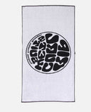 RIP CURL LOGOS TOWEL - BLACK