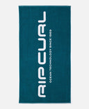 RIP CURL LOGOS TOWEL - TREKKING GREEN