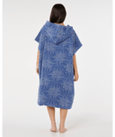 RIP CURL PREMIUM SURF HOODED TOWEL - BLUE