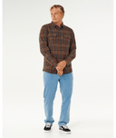 RIP CURL GRIFFIN FLANNEL SHIRT - ROCK