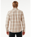RIP CURL GRIFFIN FLANNEL SHIRT - BONE