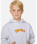 RIP CURL BOY RIDE THE WAVE HOOD- LIGHT GREY HEATHER