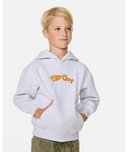 RIP CURL BOY RIDE THE WAVE HOOD- LIGHT GREY HEATHER