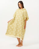 RIP CURL BEACH PARTY HOODED TOWEL - GREEN OLIVE