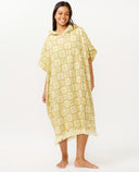 RIP CURL BEACH PARTY HOODED TOWEL - GREEN OLIVE