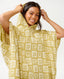 BEACH PARTY HOODED TOWEL - GREEN OLIVE