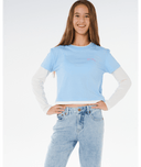 RIP CURL KIDS AGGIE RELAXED JEANS - VINTAGE BLUE
