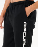 RIP CURL DOSED UP TRACKPANT - SOLID BLACK