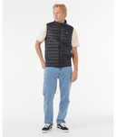 RIP CURL ANTI SERIES SEARCH PUFFER VEST - BLACK
