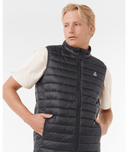 RIP CURL ANTI SERIES SEARCH PUFFER VEST - BLACK