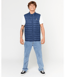 RIP CURL ANTI SERIES SEARCH PUFFER VEST - LIGHT NAVY