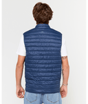 RIP CURL ANTI SERIES SEARCH PUFFER VEST - LIGHT NAVY