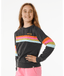 RIP CURL GIRLS SURF REVIVAL CREW - WASHED BLACK
