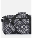 LARGE PACKABLE DUFFLE 60L - BLACK/OFF WHITE