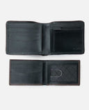 RIP CURL LAYERED RFID 2 IN 1 WALLET  - BLACK