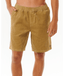 RIP CURL CLASSIC SURF CORD VOLLEY - DARK KHAKI