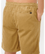 RIP CURL CLASSIC SURF CORD VOLLEY - DARK KHAKI